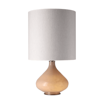 Flavia bordlampe beige lampefod - Babel Beige M - Flavia Lamps