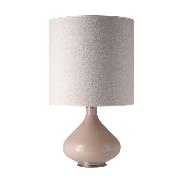 Flavia bordlampe beige lampefod - London Beige M - Flavia Lamps