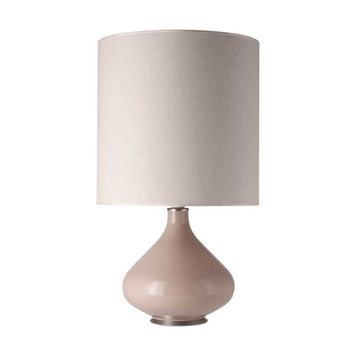 Flavia bordlampe beige lampefod - Milano Tostado M - Flavia Lamps