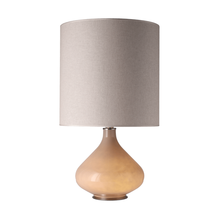 Flavia bordlampe beige lampefod, Milano Tostado M Flavia Lamps