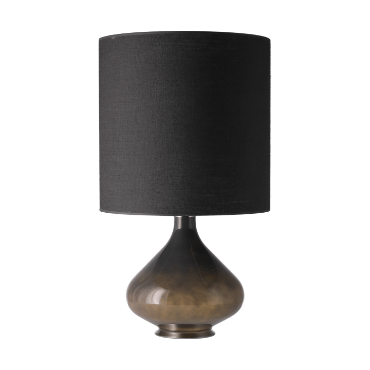 Flavia bordlampe grå lampefod - Lino Negro M - Flavia Lamps