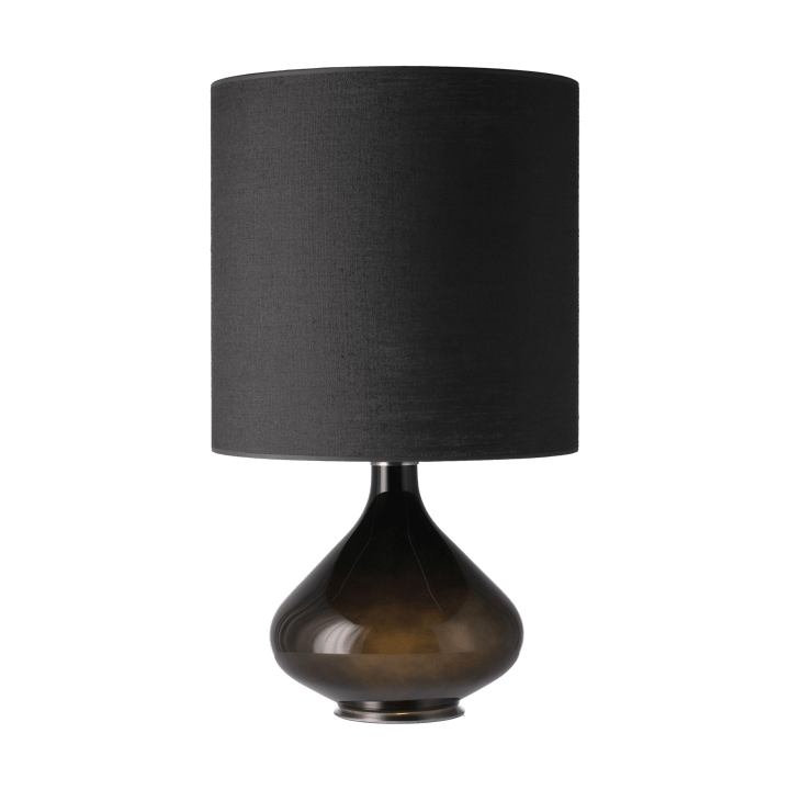 Flavia bordlampe sort lampefod - Lino Negro M - Flavia Lamps