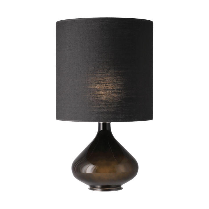 Flavia bordlampe sort lampefod - Lino Negro M - Flavia Lamps