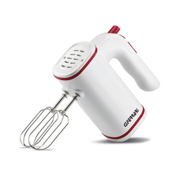 Dolcecuore håndmixer 17,5 cm - Hvid-rød - G3 Ferrari