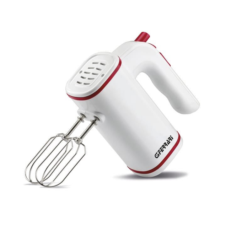 Dolcecuore håndmixer 17,5 cm - Hvid-rød - G3 Ferrari