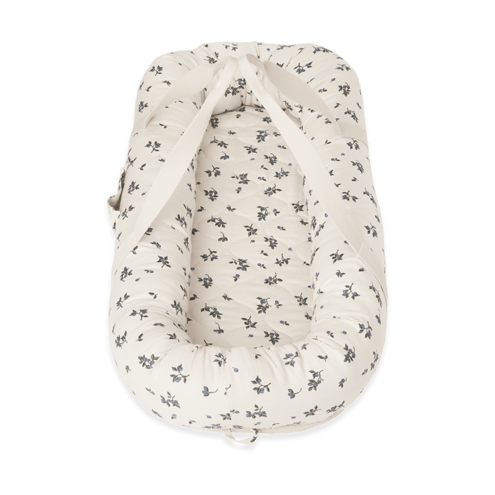 Blueberry satin quiltet babynest, 43x87x16 cm Garbo&Friends