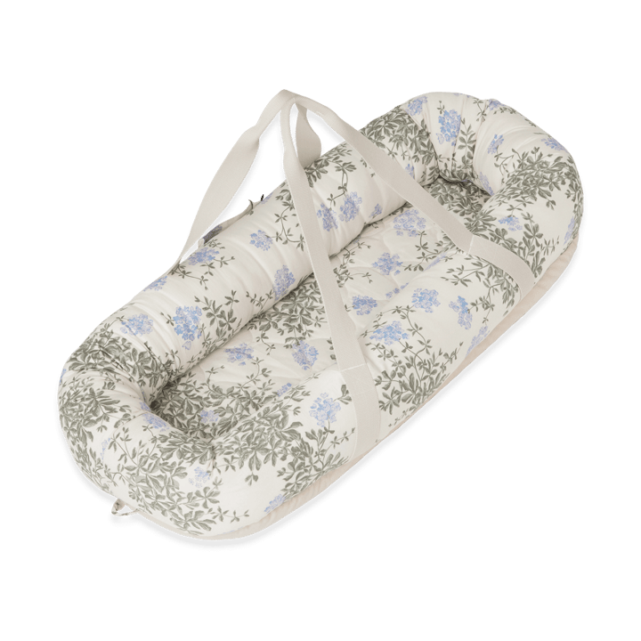 Plumbago satin quiltet babynest - 43x87x16 cm - Garbo&Friends