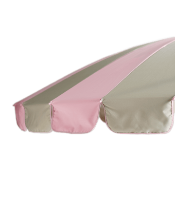 Garden Glory parasol - Pink-beige stripe - Garden Glory