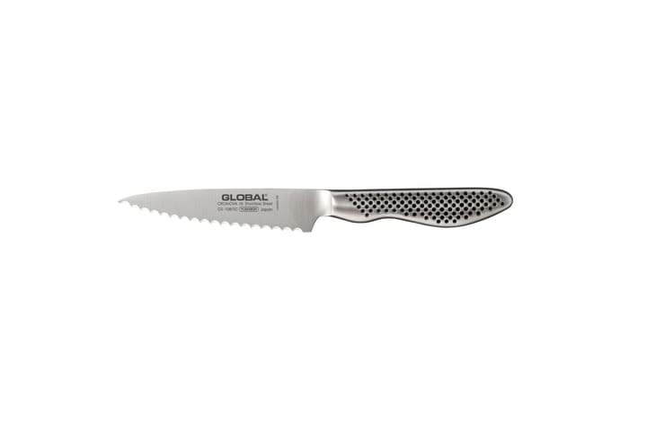 Global GS-108/SC altmuligkniv 11,5 cm tandet - Rustfrit stål - Global