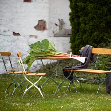 Bryggeri bord - Eg olie-varmforzinket stativ - Grythyttan Stålmöbler