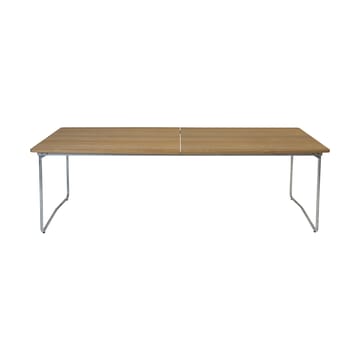 Table B31 spisebord 230 cm - Olieret eg-varmforzinket ben - Grythyttan Stålmöbler