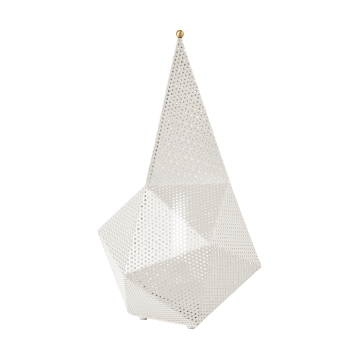 Bagdad bærbar lampe - Cream white semi matt - GUBI