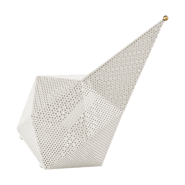 Bagdad bærbar lampe - Cream white semi matt - GUBI