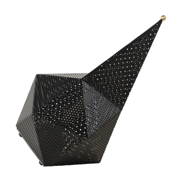 Bagdad bærbar lampe - Soft black semi matt - GUBI