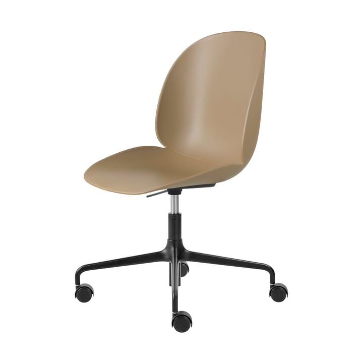 Beetle Meeting Chair kontorstol - Pebble brown-black - GUBI