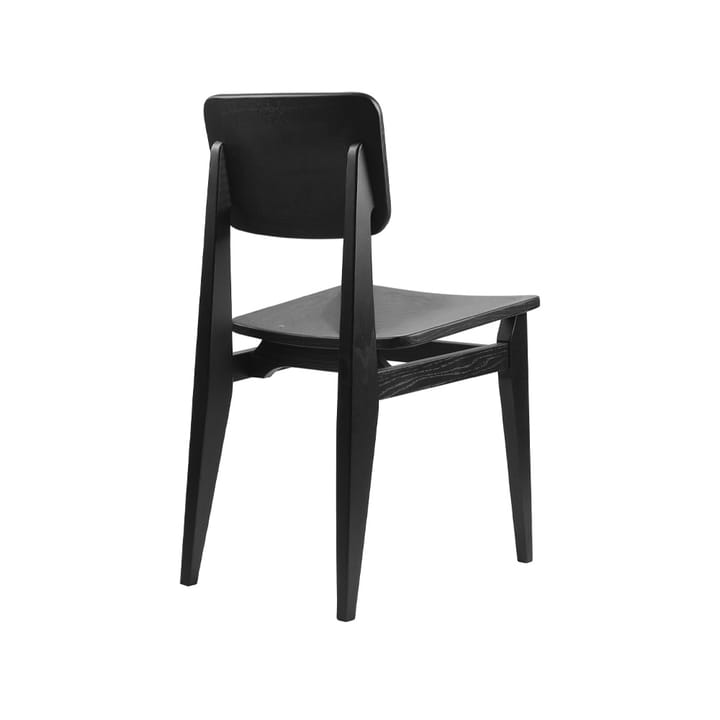 C-Chair stol, black stained oak GUBI