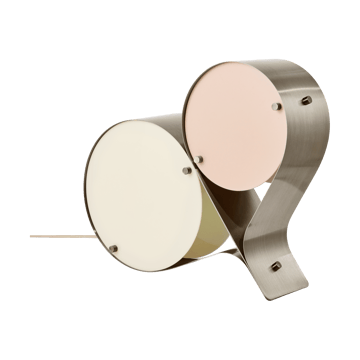 Coppia bordlampe - Ivory & blush - GUBI