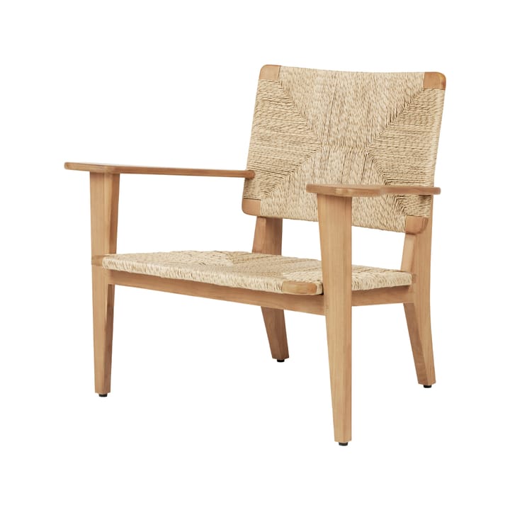 F-chair Outdoor lounge stol, Teak GUBI