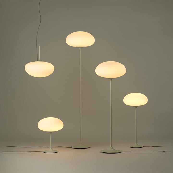 Stemlite bordlampe, pebble grey, H42 cm GUBI