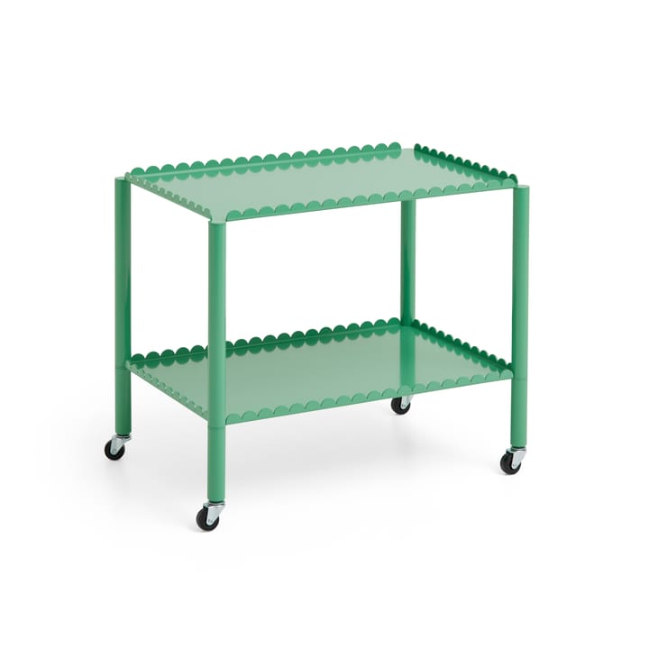 Arcs Trolley Low serveringswogn - Soft jade - HAY