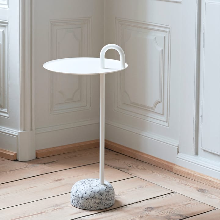 Bowler sidebord, Cream white-granite HAY