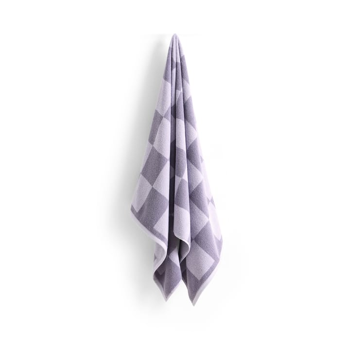 Check badehåndklæde 70x136 cm - Lavender - HAY