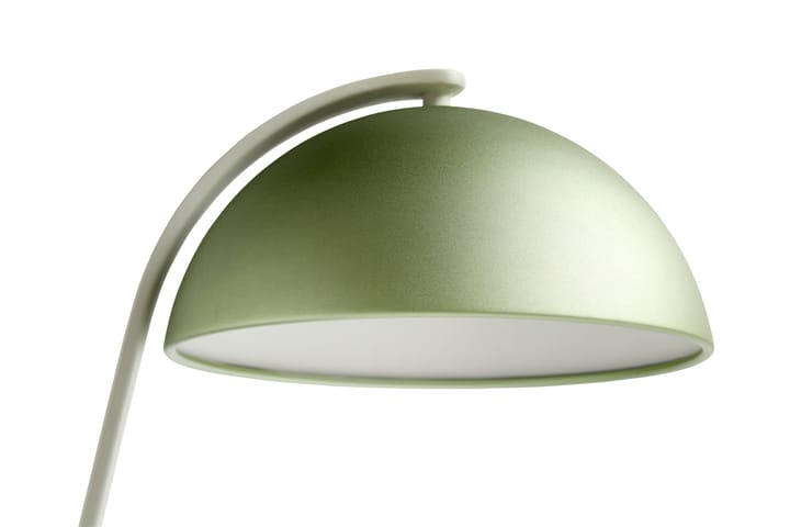 Cloche bordlampe, Mint green anodised HAY