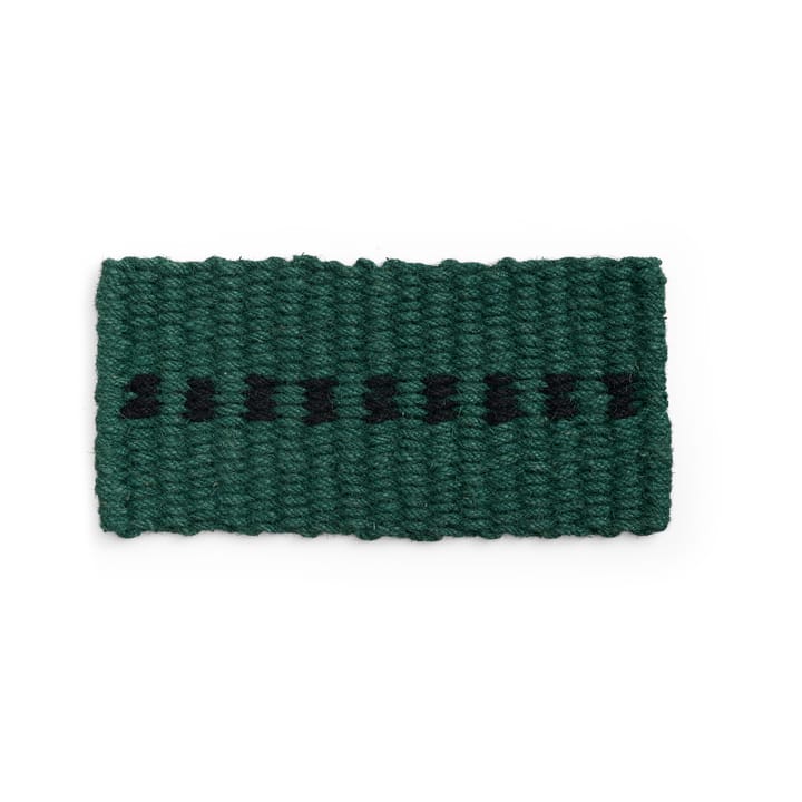 Coco Dot dørmåtte, Dark green-black HAY