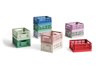 HAY Colour Crate Mini 2-pak 13x17 cm - Blush - HAY