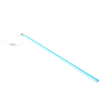 Neon Tube Slim lysstofrør 120 cm - blue, 120 cm - HAY