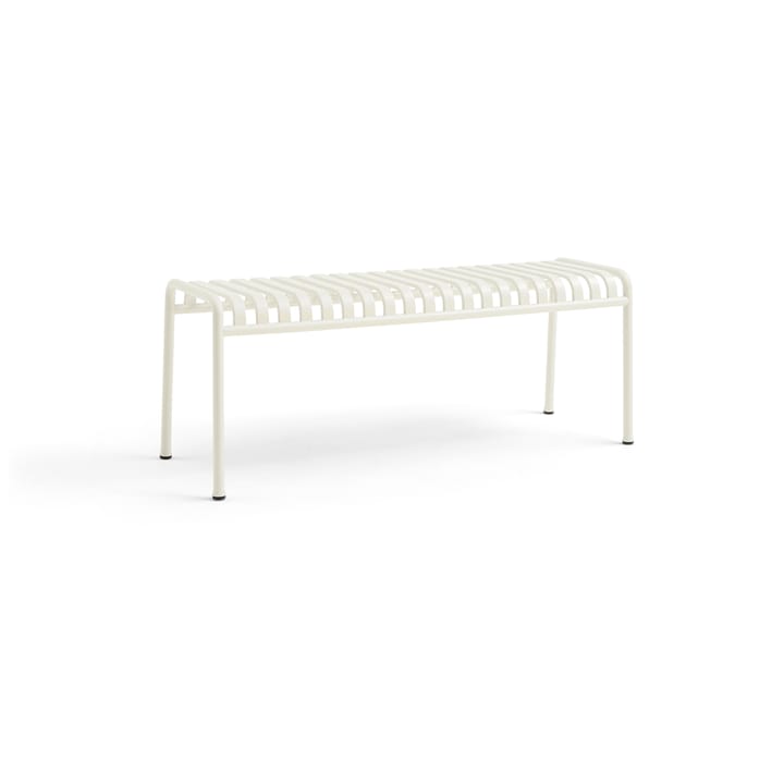 Palissade bænk 120x42 cm - Cream white - HAY