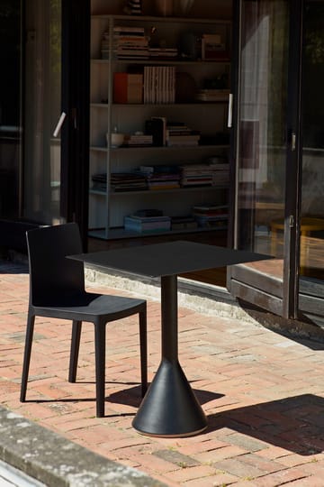 Palissade Cone kvadratisk cafébord 65x65 cm - Anthracite - HAY