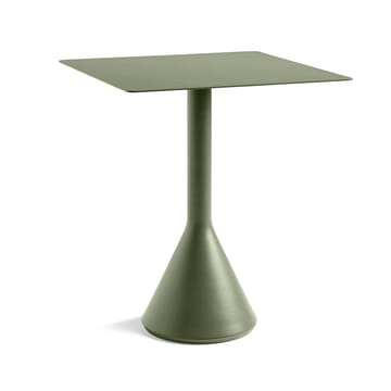 Palissade Cone kvadratisk cafébord 65x65 cm - Olive - HAY