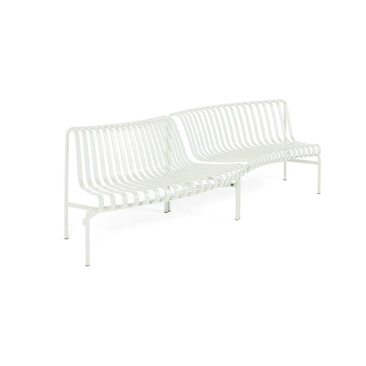 Palissade Dining parkbænk in-out - Cream white - HAY