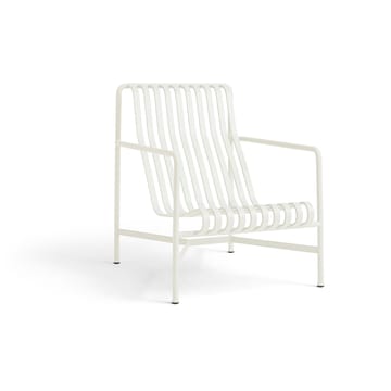 Palissade High loungestol - Cream white - HAY