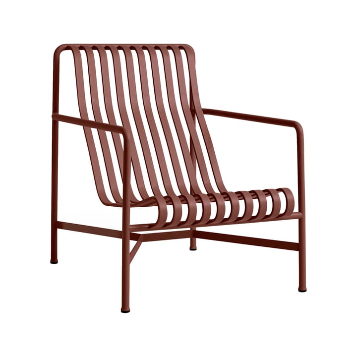 Palissade High loungestol - Iron red - HAY