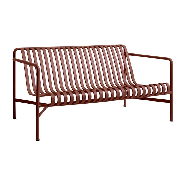 Palissade loungesofa - Iron red - HAY