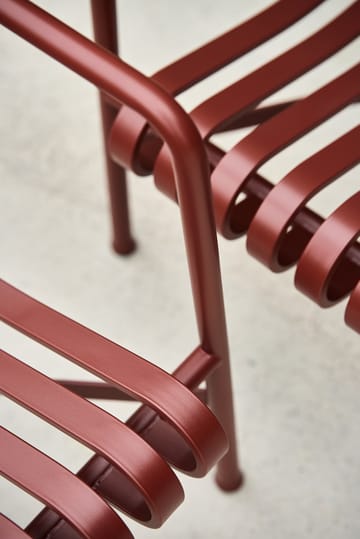 Palissade Low loungestol - Iron red - HAY