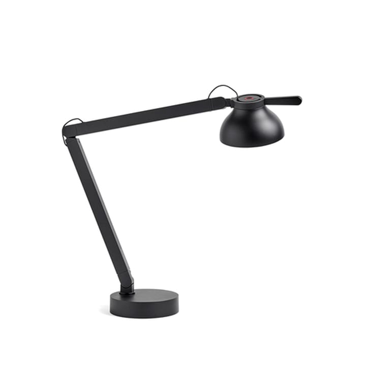 PC skrivebordslampe - soft black, med lampefod - HAY