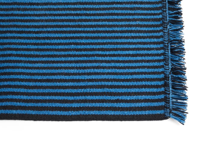 Stripes and Stripes tæppe 60x200 cm, Blue HAY