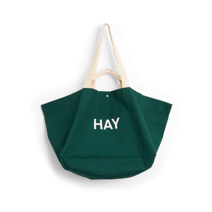 Weekend Bag Organic taske L, Dark green HAY