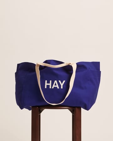 Weekend Bag Organic taske L - Electric blue - HAY