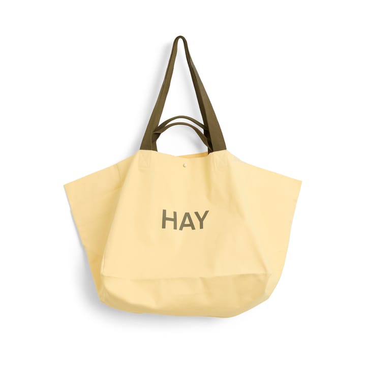 Weekend Bag Organic taske L, Soft yellow HAY