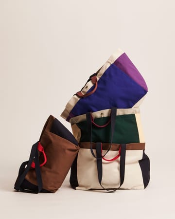 Weekend Bag Organic taske M - Cream multi - HAY