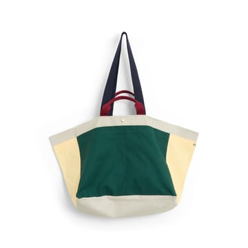 Weekend Bag Organic taske M - Dark green multi - HAY