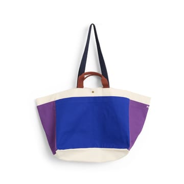 Weekend Bag Organic taske M - Electric blue multi - HAY