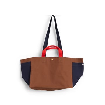 Weekend Bag Organic taske S - Brown multi - HAY