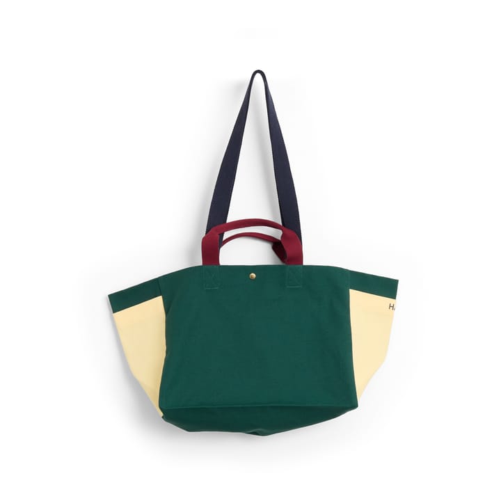 Weekend Bag Organic taske S - Dark green multi - HAY