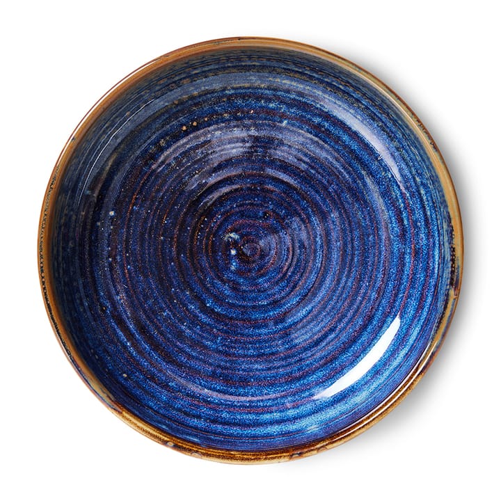 Home Chef dyb tallerken large Ø21,5 cm, Rustic blue HKliving