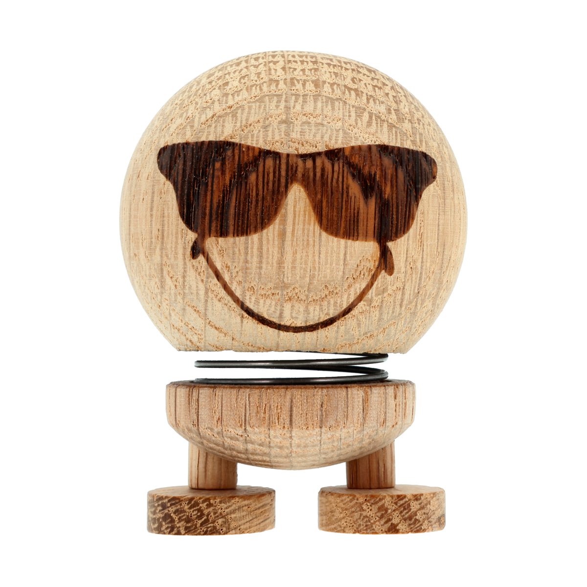 Hoptimist Hoptimist Smiley Cool S figur Raw oak